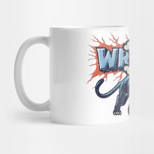 Wrong Panther – Vintage Wild Cat Streetwear Mug